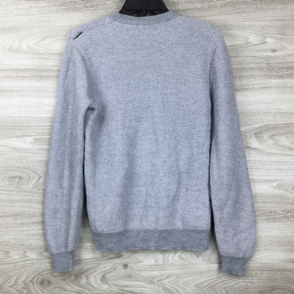 Goodlife Blue Slim Fit Crewneck Sweater - Picture 5 of 8